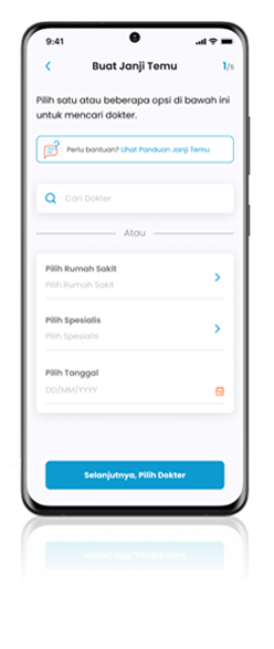 Buat Janji Temu Dokter
